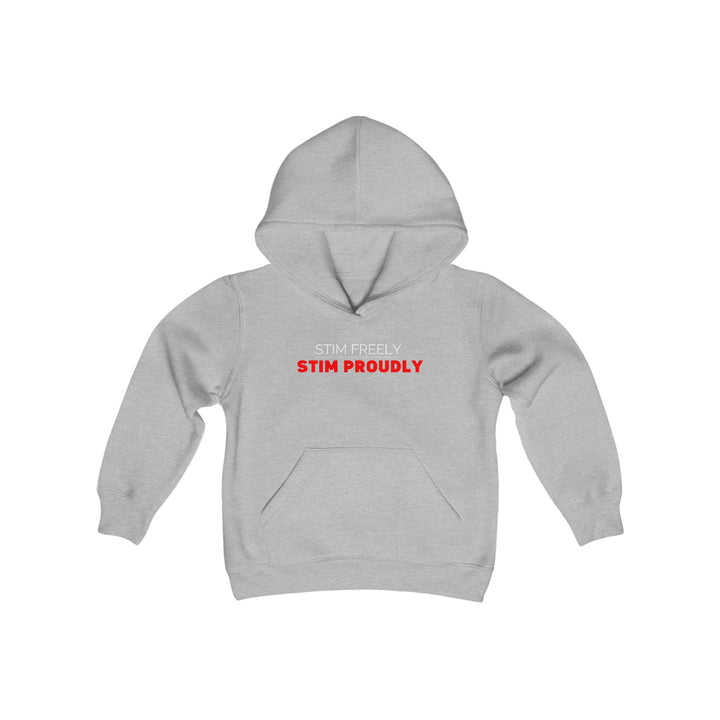 Kids Stim Freely Stim Proudly Hoodie Sweatshirt