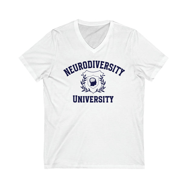 Neurodiversity University Beautiful Mind V-Neck Tee