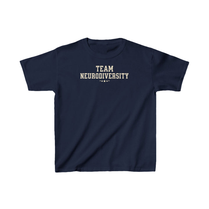 Kids Team Neurodiversity Distressed Tee