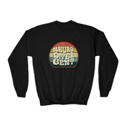 Kids Groovy Retro Neurodivergent Sweatshirt