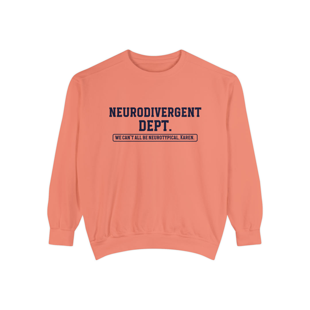 Comfort Colors Neurodivergent Dept. Sweatshirt