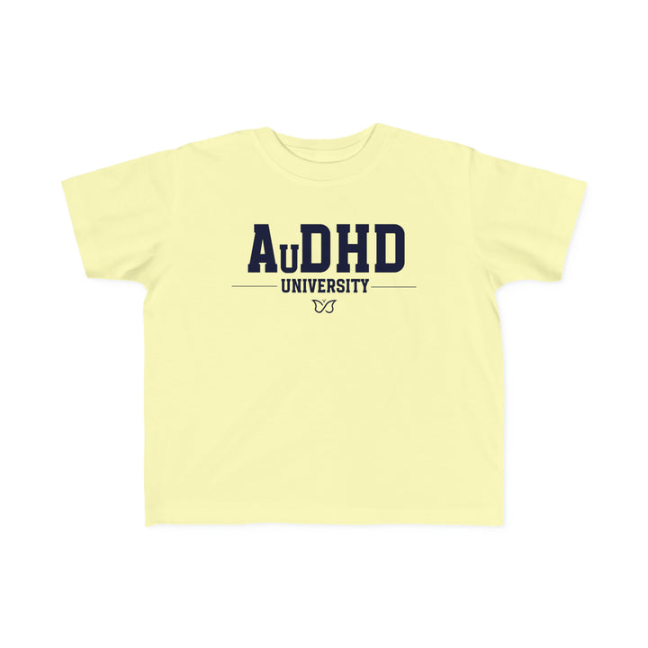 Toddler AuDHD University Butterfly Symbol Tee