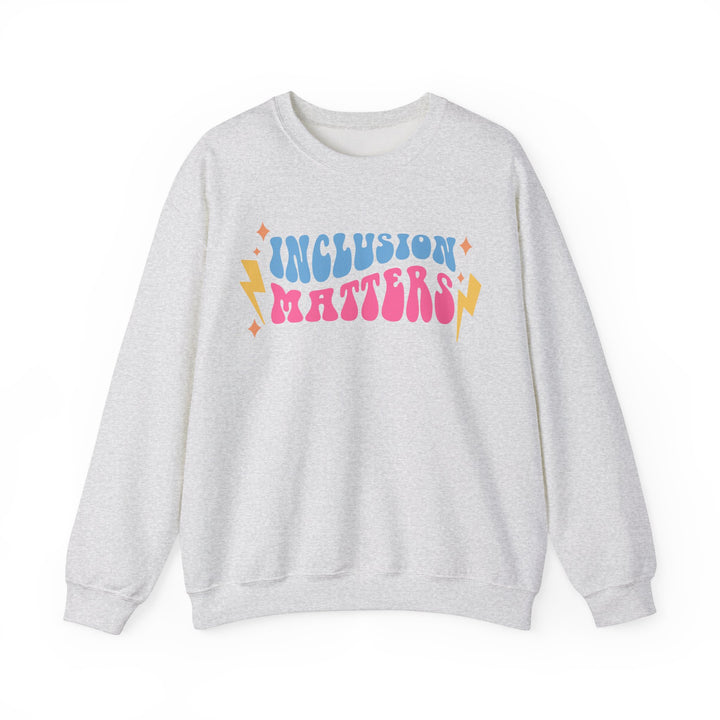 Adult Inclusion Matters Lightning Sweatshirt