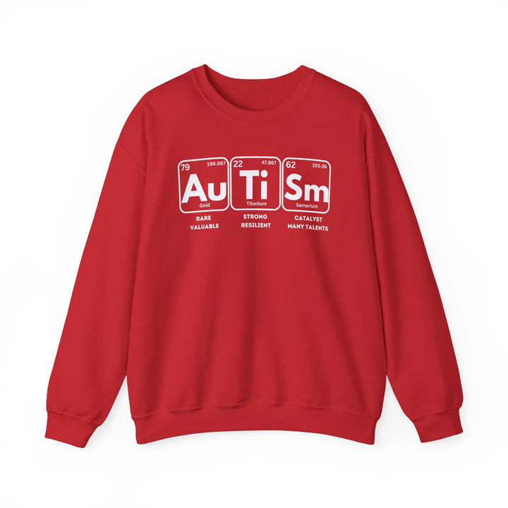 Adult Autism Elements Sweatshirt