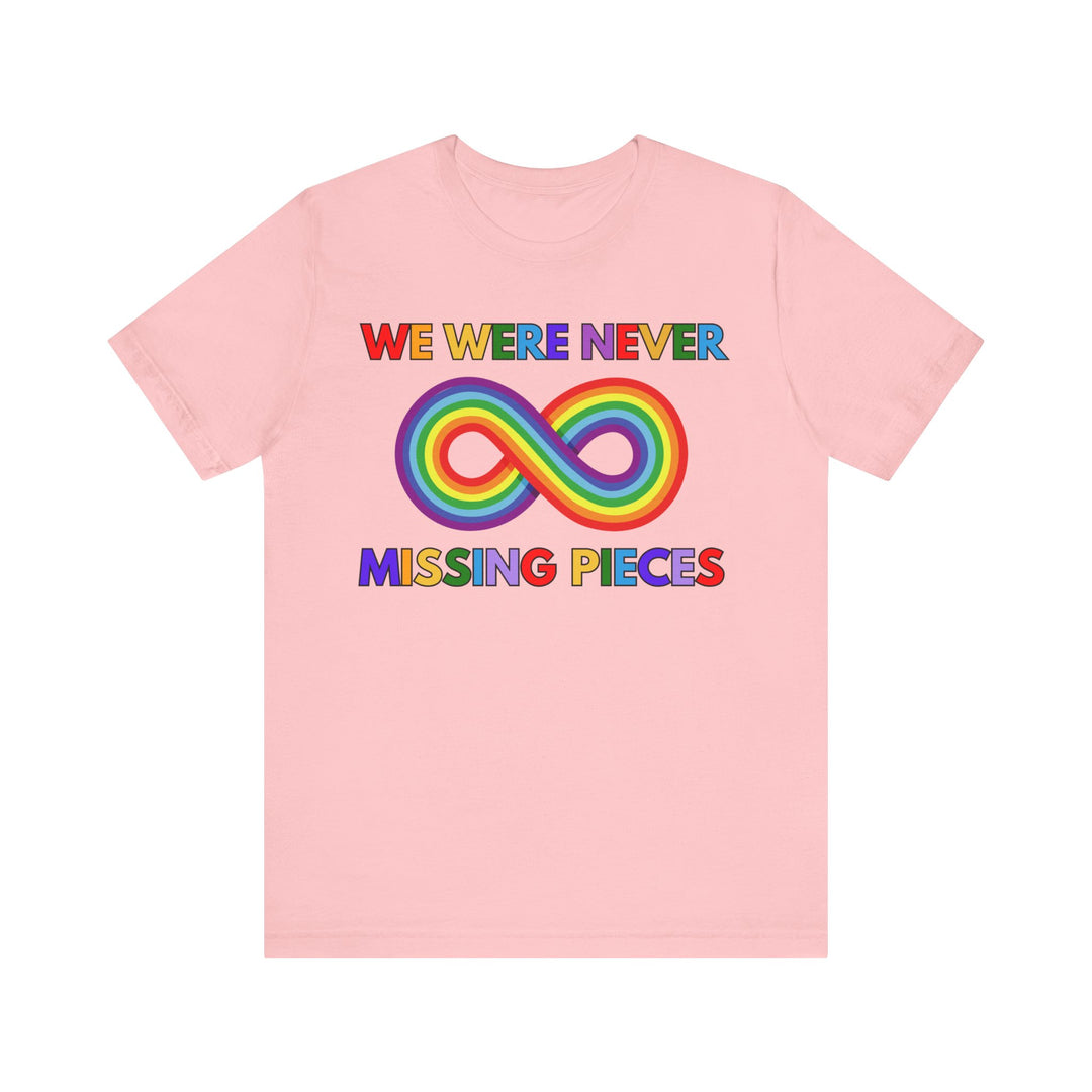 Adult Infinity Never Missing Pieces Tee