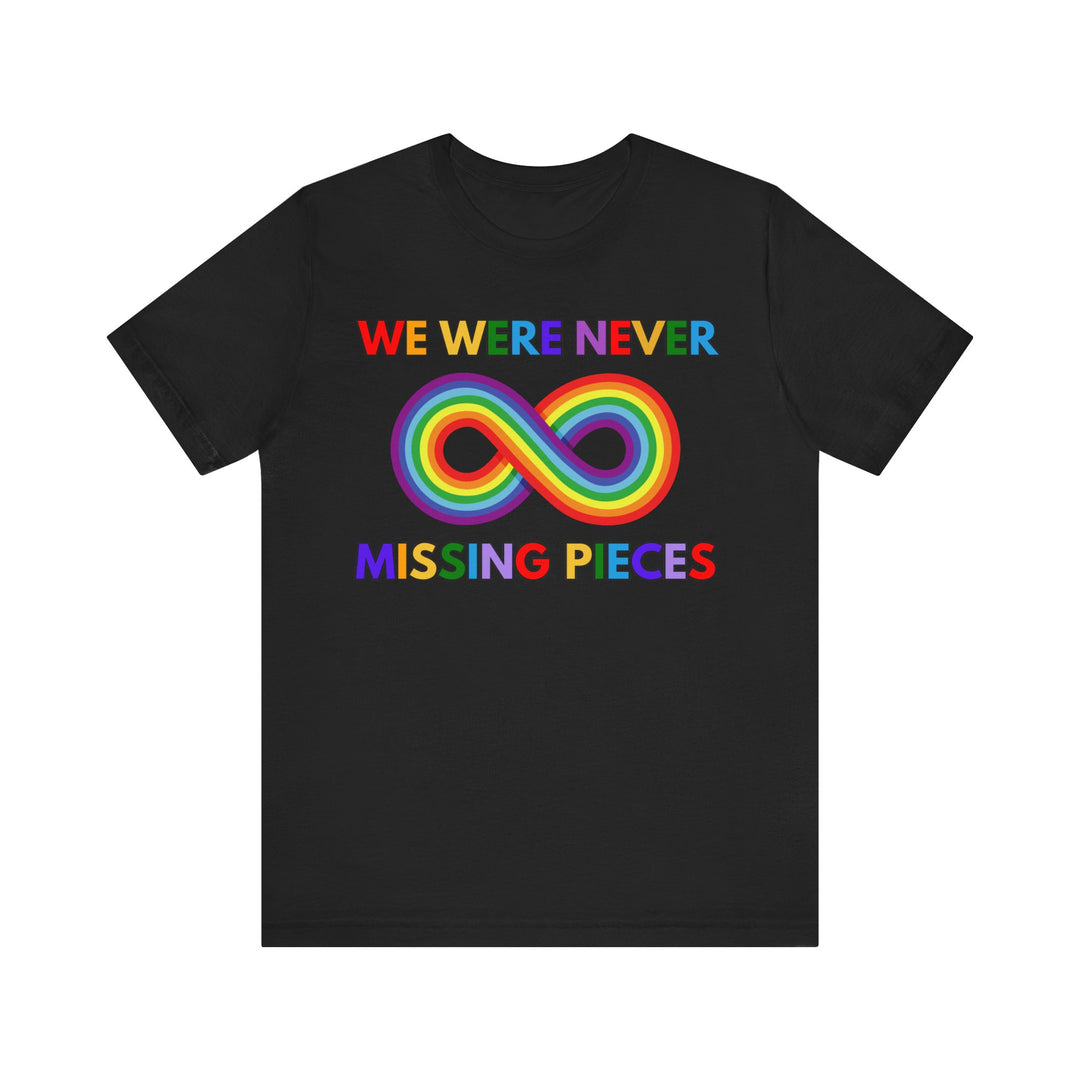 Adult Infinity Never Missing Pieces Tee