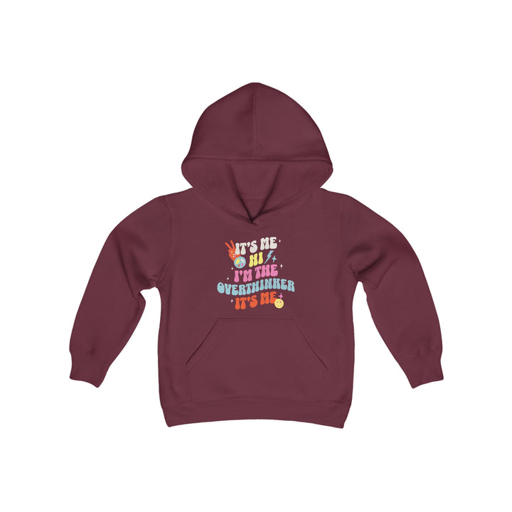 Kids It's Me Hi I'm The Overthinker Hoodie Sweatshirt