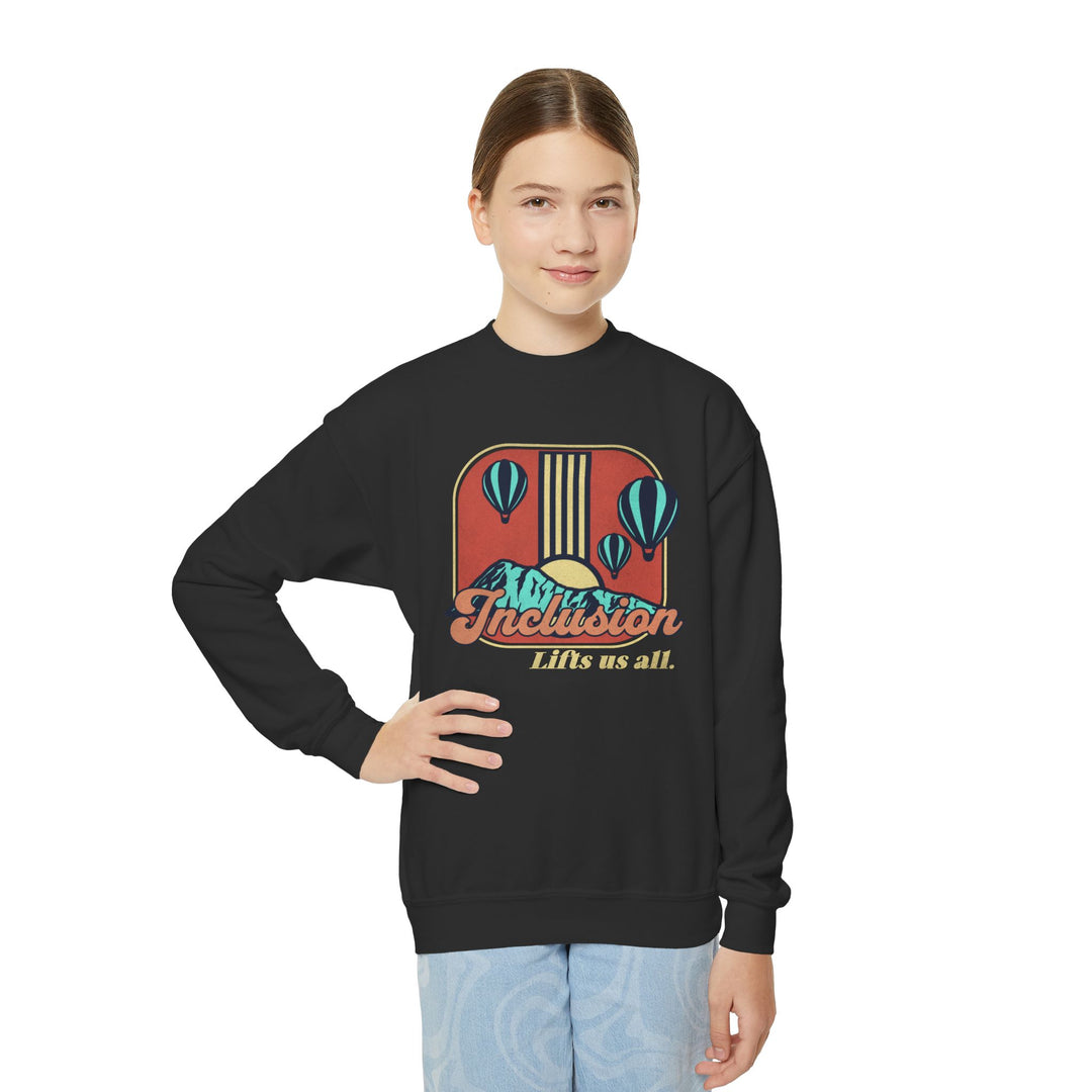 Kids Inclusion Lifts Us All Sweatshirt