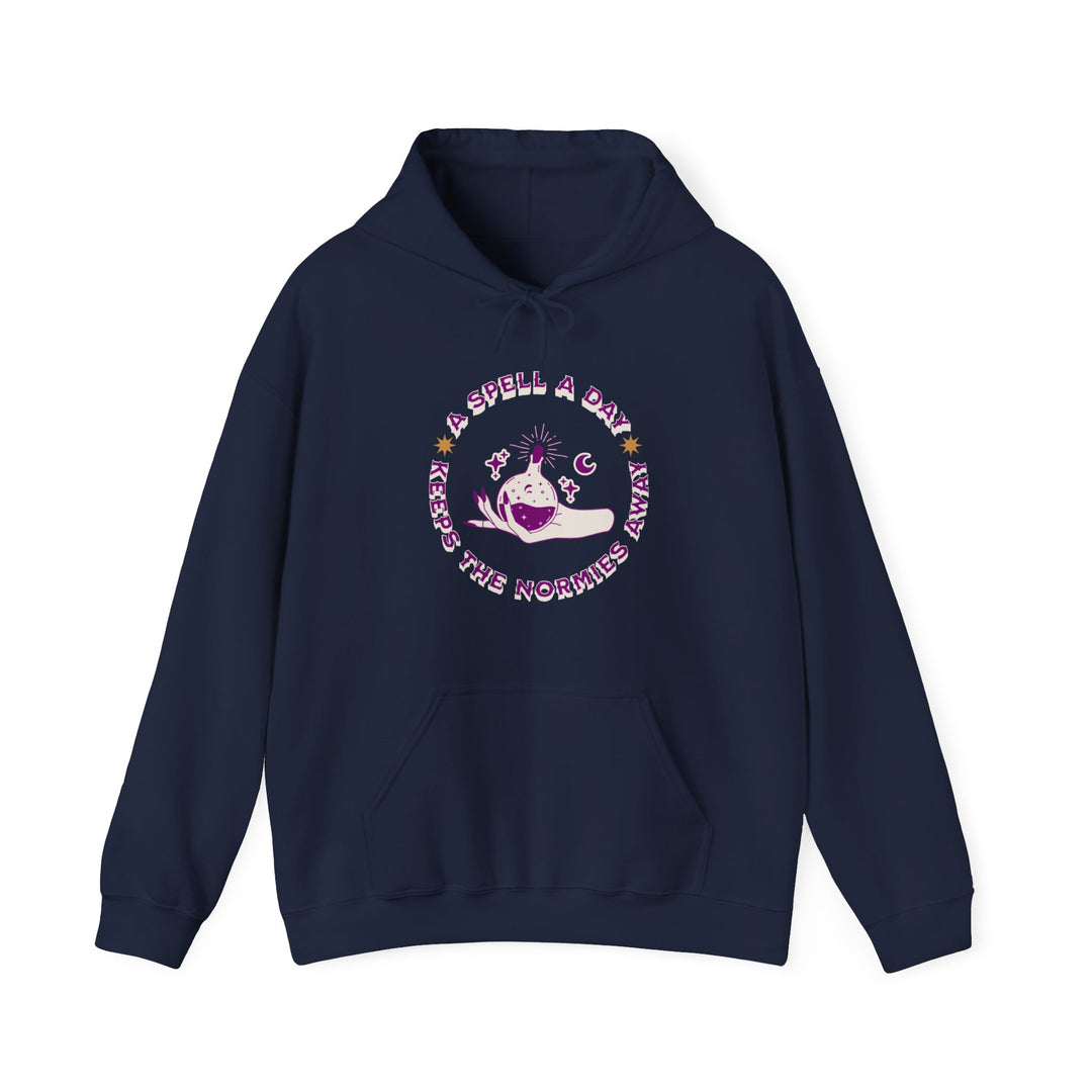 Adult A Spell A Day Keeps The Normies Away Hoodie