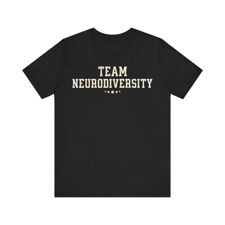 Adult Team Neurodiversity Distressed Tee