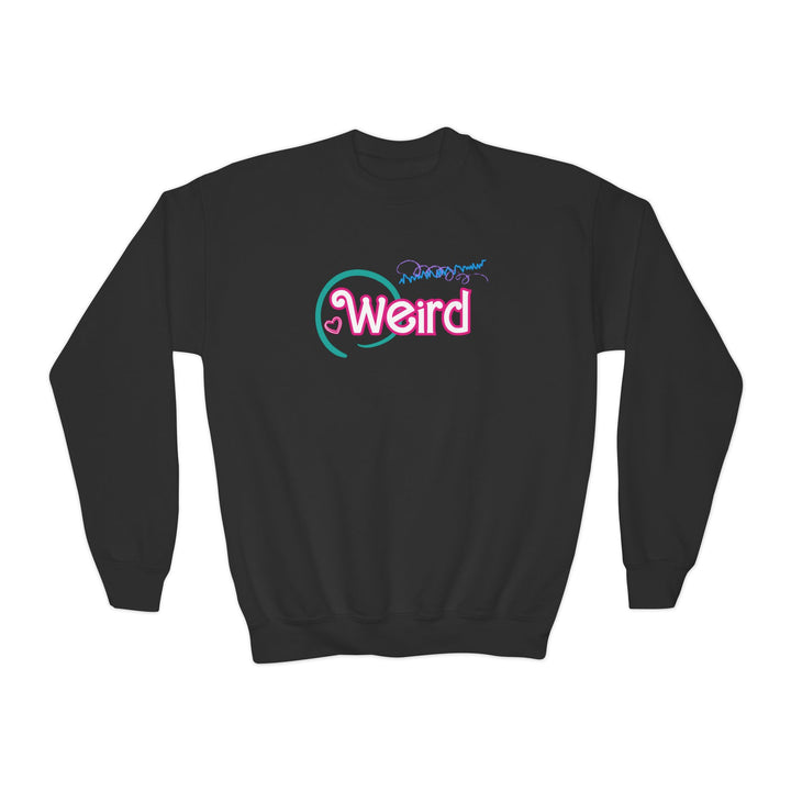 Kids Weird and Neurodivergent Doll Sweatshirt