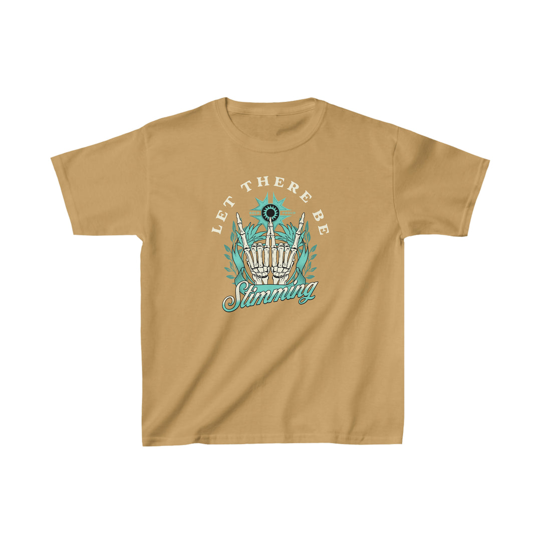 Kids Let There Be Stimming Rock On Hands Tee (Youth Sizing)