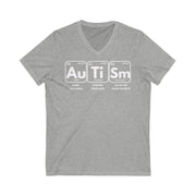 Adult Autism Elements V-Neck Tee