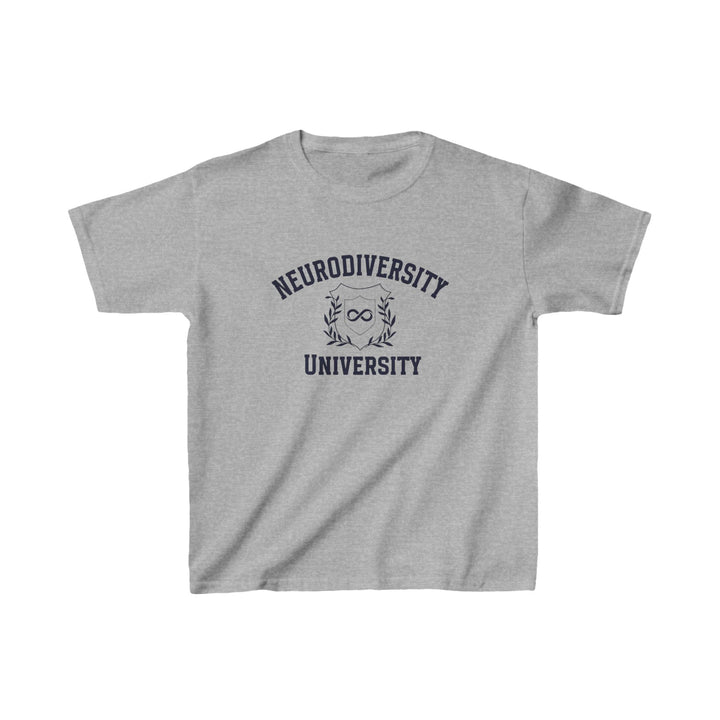 Kids Neurodiversity University Infinity Symbol Tee