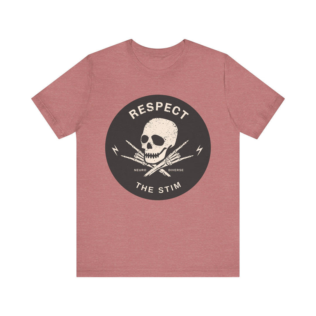 Adult Respect the Stim Skull Tee