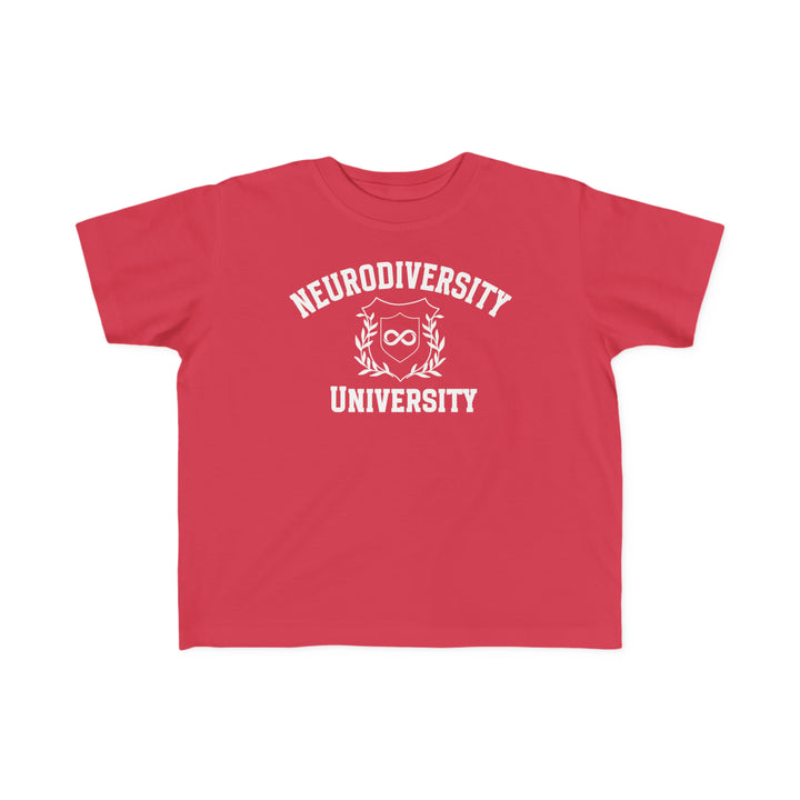 Toddler Neurodiversity University Infinity Symbol Tee