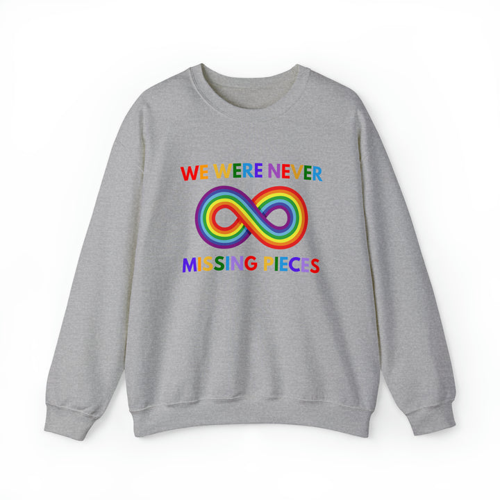 Adult Infinity Never Missing Pieces Sweatshirt