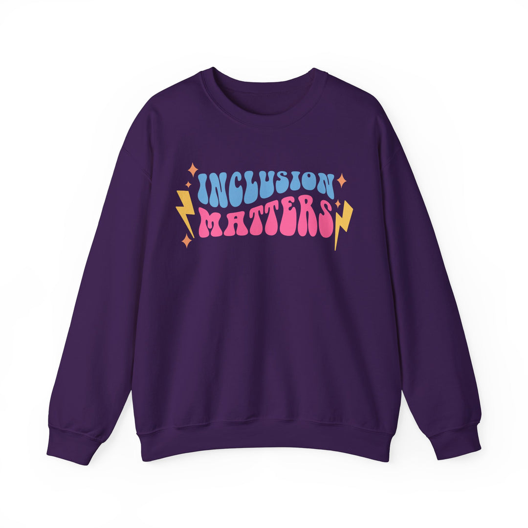 Adult Inclusion Matters Lightning Sweatshirt