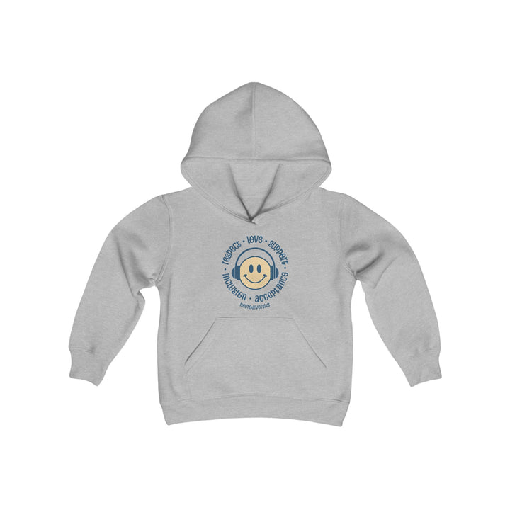 Kids Respect Love Support Inclusion Acceptance Hoodie Sweatshirt