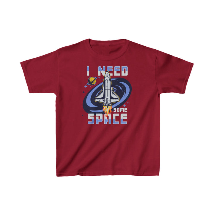 Kids I Need Some Space Rocket Tee