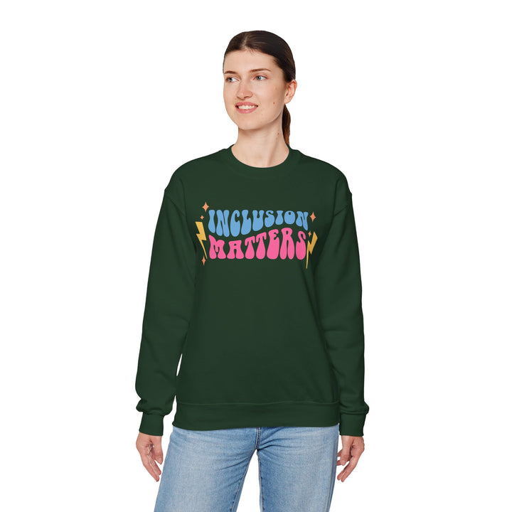 Adult Inclusion Matters Lightning Sweatshirt