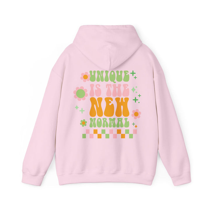 Adult Unique is the New Normal Front and Back Hoodie