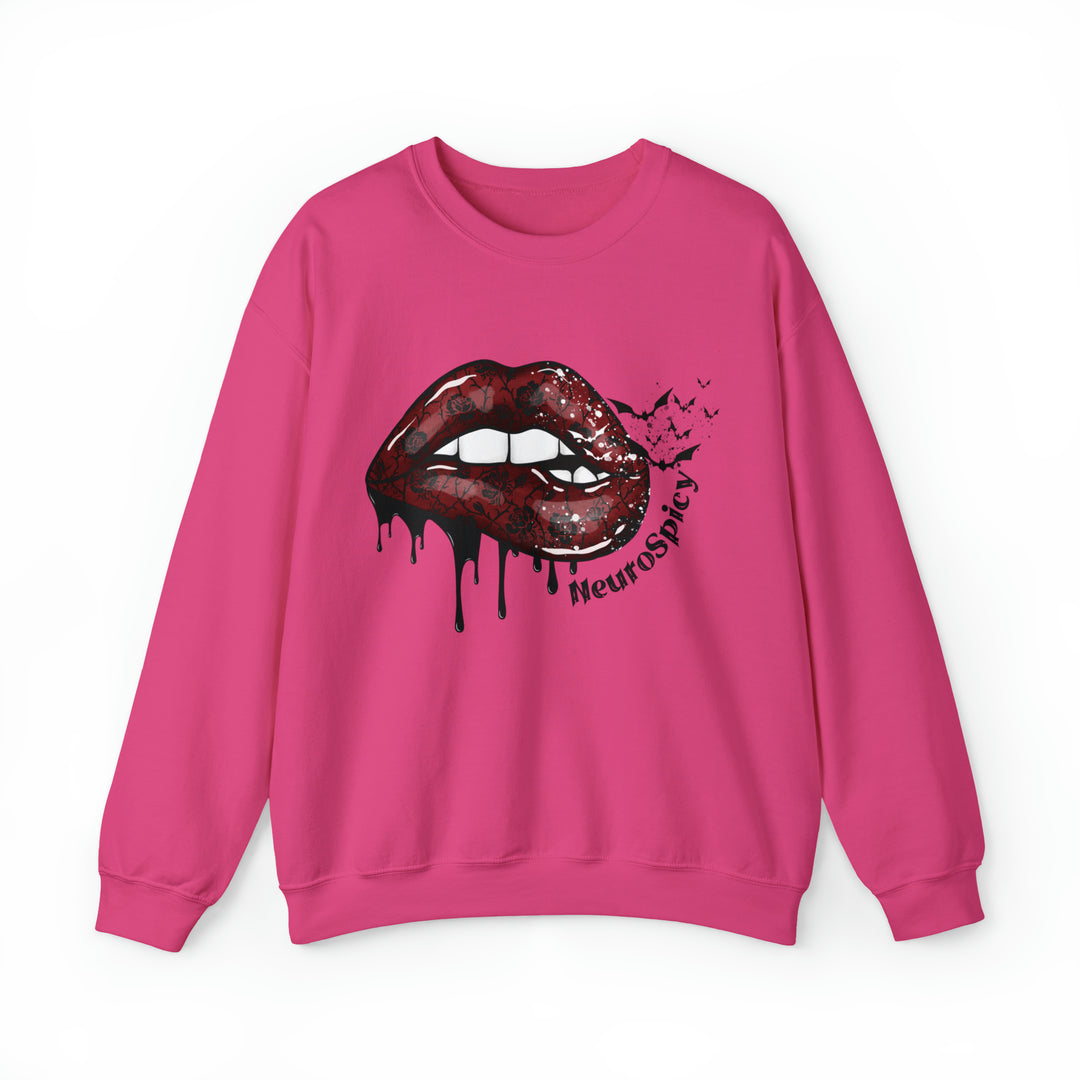 Lips and Bats NeuroSpicy Sweatshirt