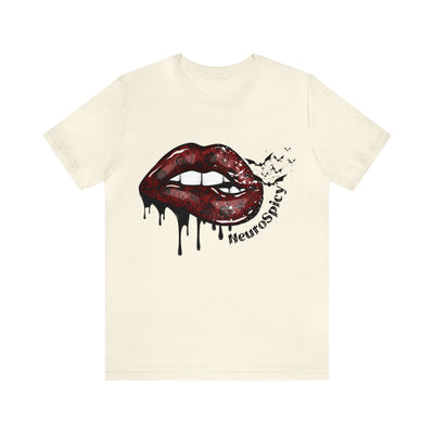 Lips and Bats Neurospicy Tee