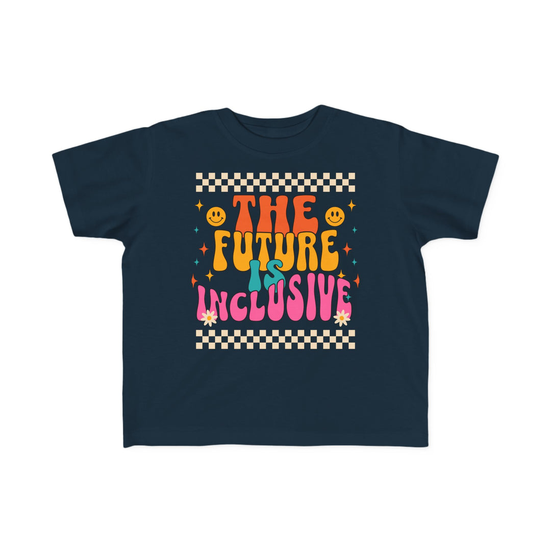 Toddler's  Groovy The Future is Inclusive Tee