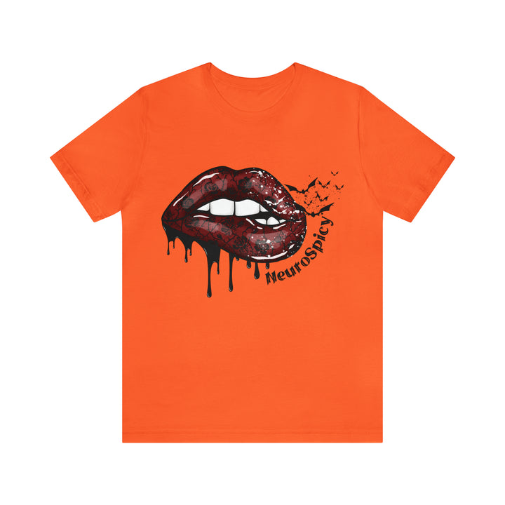 Lips and Bats Neurospicy Tee