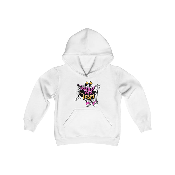 Kids Touch of the Tism Graffiti  Hoodie Sweatshirt