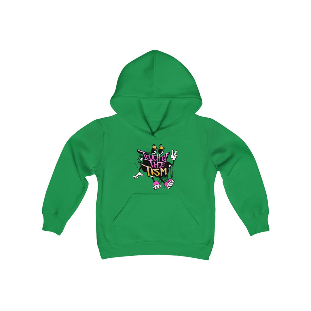 Kids Touch of the Tism Graffiti  Hoodie Sweatshirt