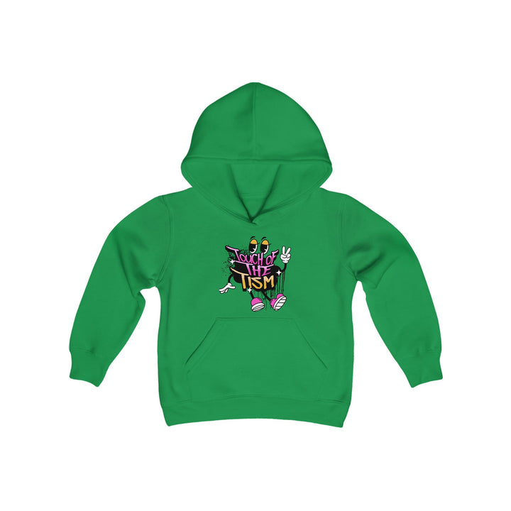 Kids Touch of the Tism Graffiti  Hoodie Sweatshirt