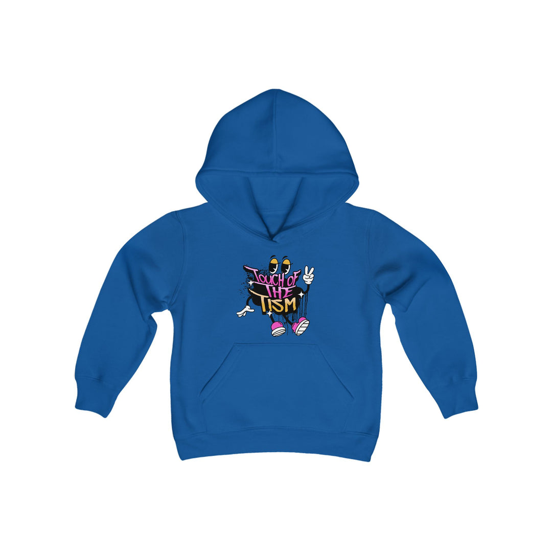 Kids Touch of the Tism Graffiti  Hoodie Sweatshirt