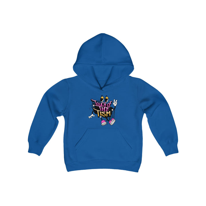 Kids Touch of the Tism Graffiti  Hoodie Sweatshirt