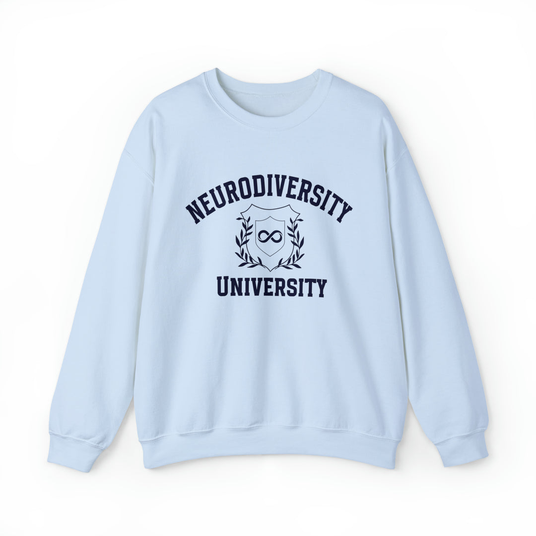 Adult Neurodiversity University Infinity Symbol Sweatshirt