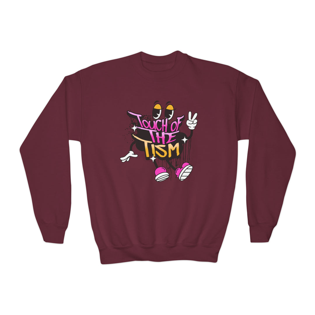 Kids Touch of the Tism Graffiti Sweatshirt