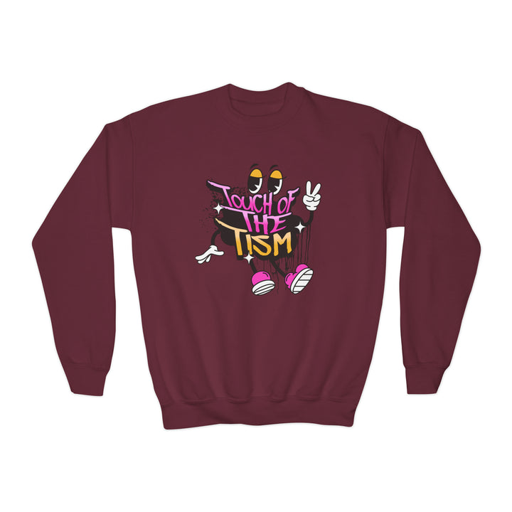 Kids Touch of the Tism Graffiti Sweatshirt