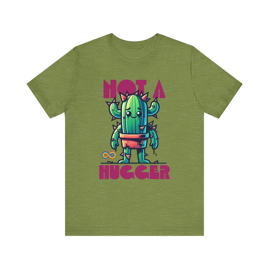 Adult Not a Hugger Cactus Tee