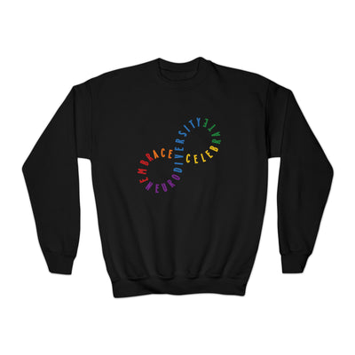 Kids Embrace and Celebrate Neurodiversity Sweatshirt