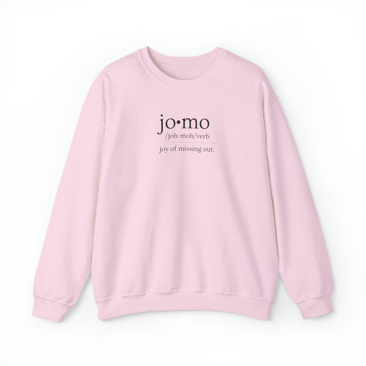 JOMO Sweatshirt Black Text