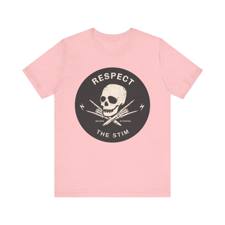 Adult Respect the Stim Skull Tee