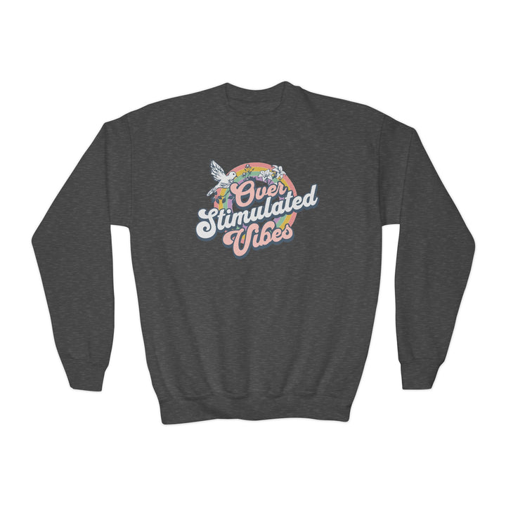 Kids Over Stimulated Vibes Sweatshirt