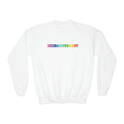 Kids Groovy Rainbow Neurodivergent Sweatshirt