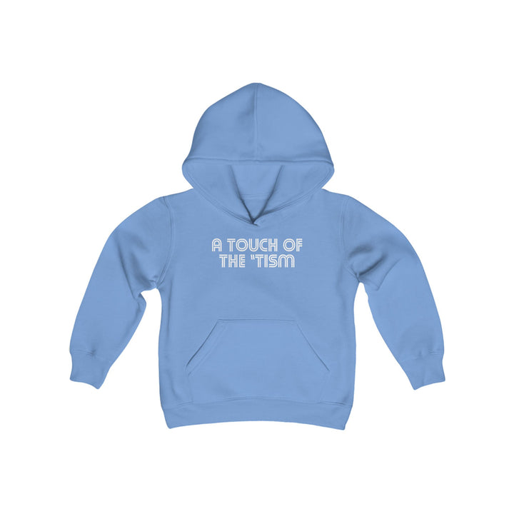 Kids Touch of the Tism Line Letters Hoodie Sweatshirt