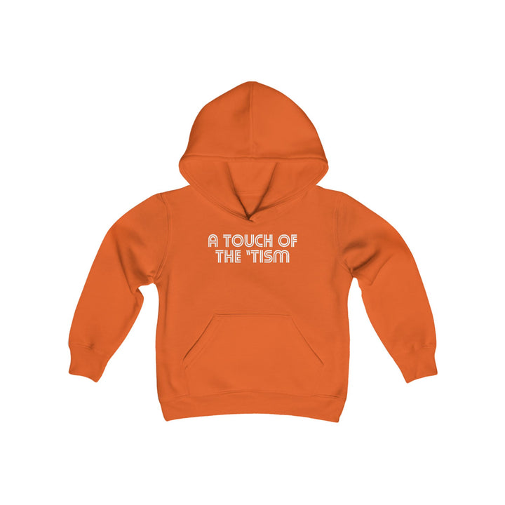 Kids Touch of the Tism Line Letters Hoodie Sweatshirt