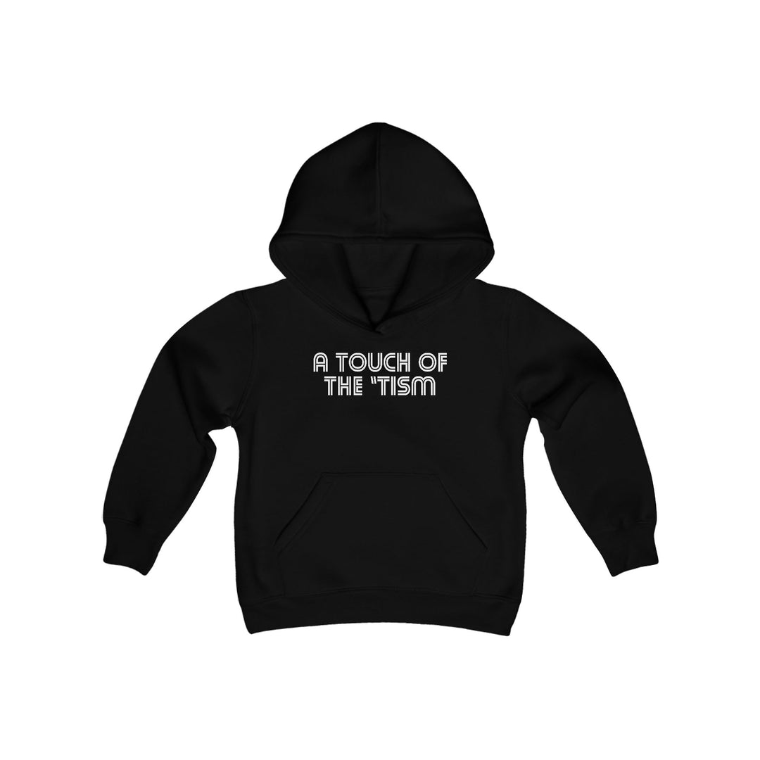 Kids Touch of the Tism Line Letters Hoodie Sweatshirt