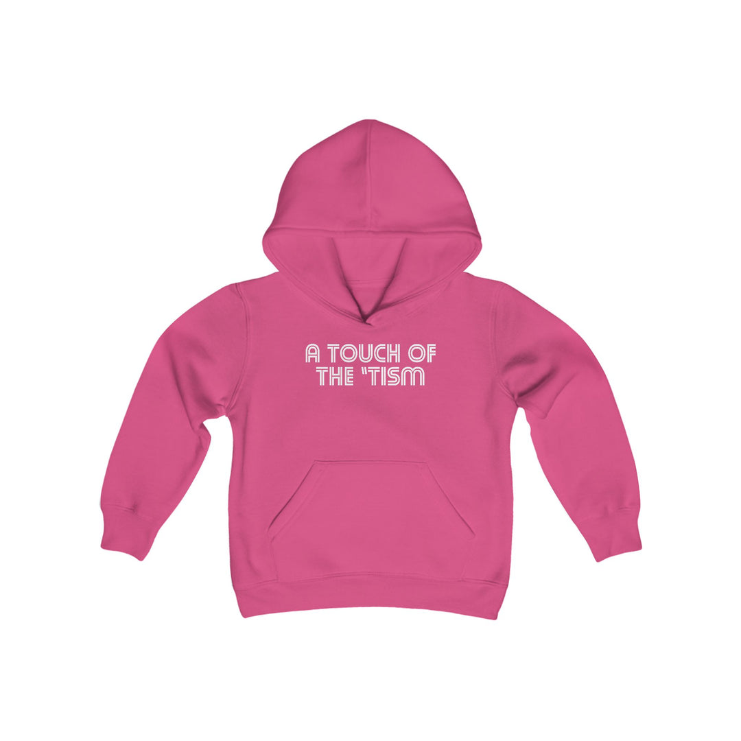 Kids Touch of the Tism Line Letters Hoodie Sweatshirt