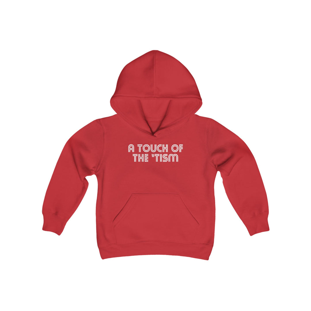 Kids Touch of the Tism Line Letters Hoodie Sweatshirt