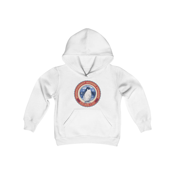 Kids Neurodiversity Academy Penguins Hoodie Sweatshirt